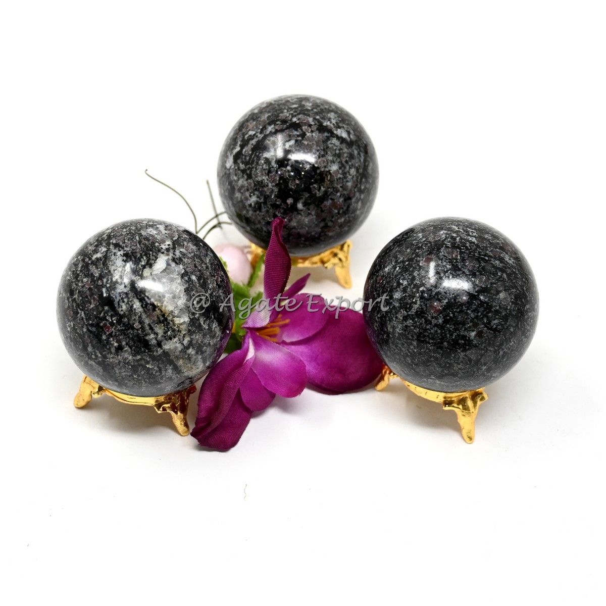 Ruby In Spinal Matrix Spheres