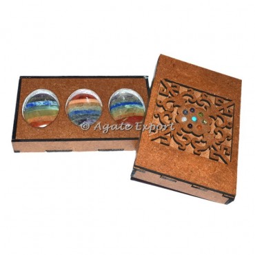 Bonded Seven Chakra With Gift Box