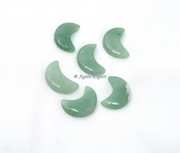 Green Aventurine Crescent Moon