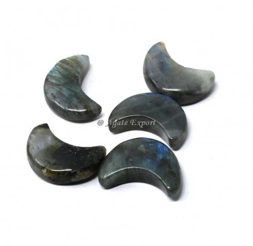 Labradorite Crescent Moon