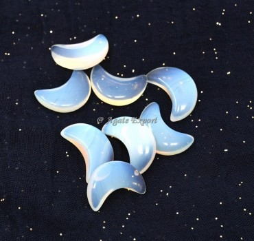 Opal Crescent Moon