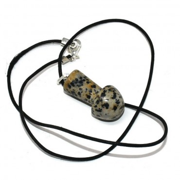 Dalmatian Mushroom Pendant