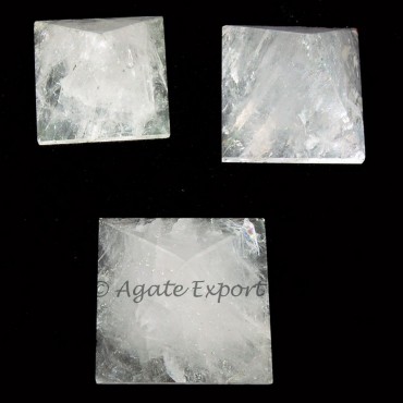Crystal Quartz Pyramids
