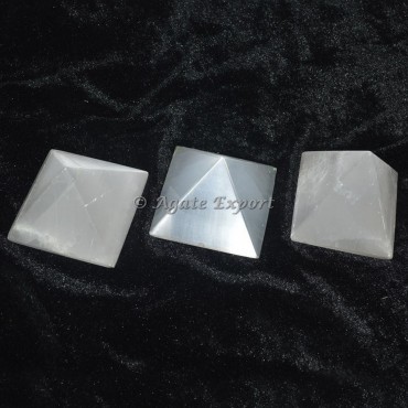 Selenite Pyramids