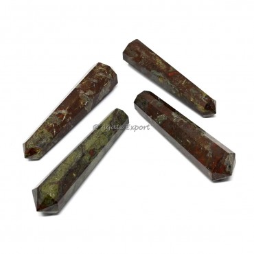 Dragon Bloodstone Double Terminated Point