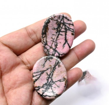 Rhodochrosite Worry Stone