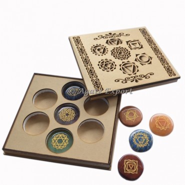Seven Chakra Stone With Gift Box